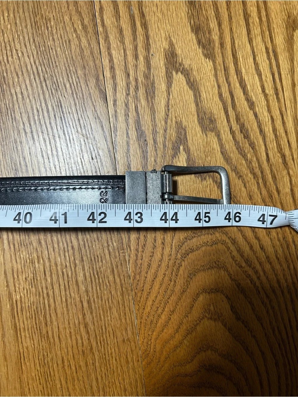Classic Reversible Black/Brown  Belt with Metal Buckle 36